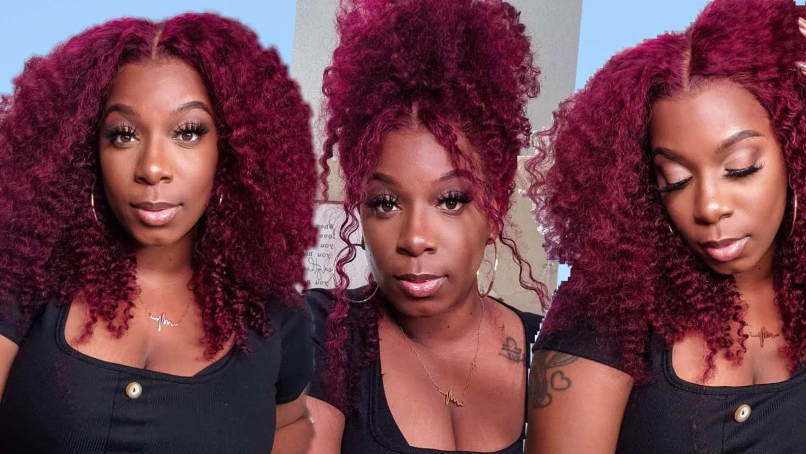 How To Style A Burgundy Wig?